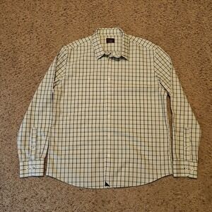UNTUCKit Shirt Mens XL Slim Fit Long Sleeve Green Check
